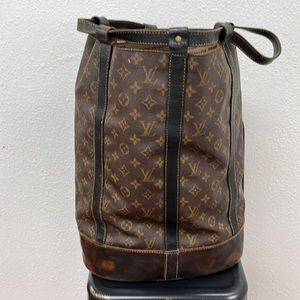 Louis Vuitton vintage backpack tote bag